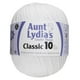 Aunt Lydia's® Classic™ Cotton Crochet Thread, 2730 Yards Grosseur #10 Fil à crochet en coton 2730 yards – image 1 sur 1