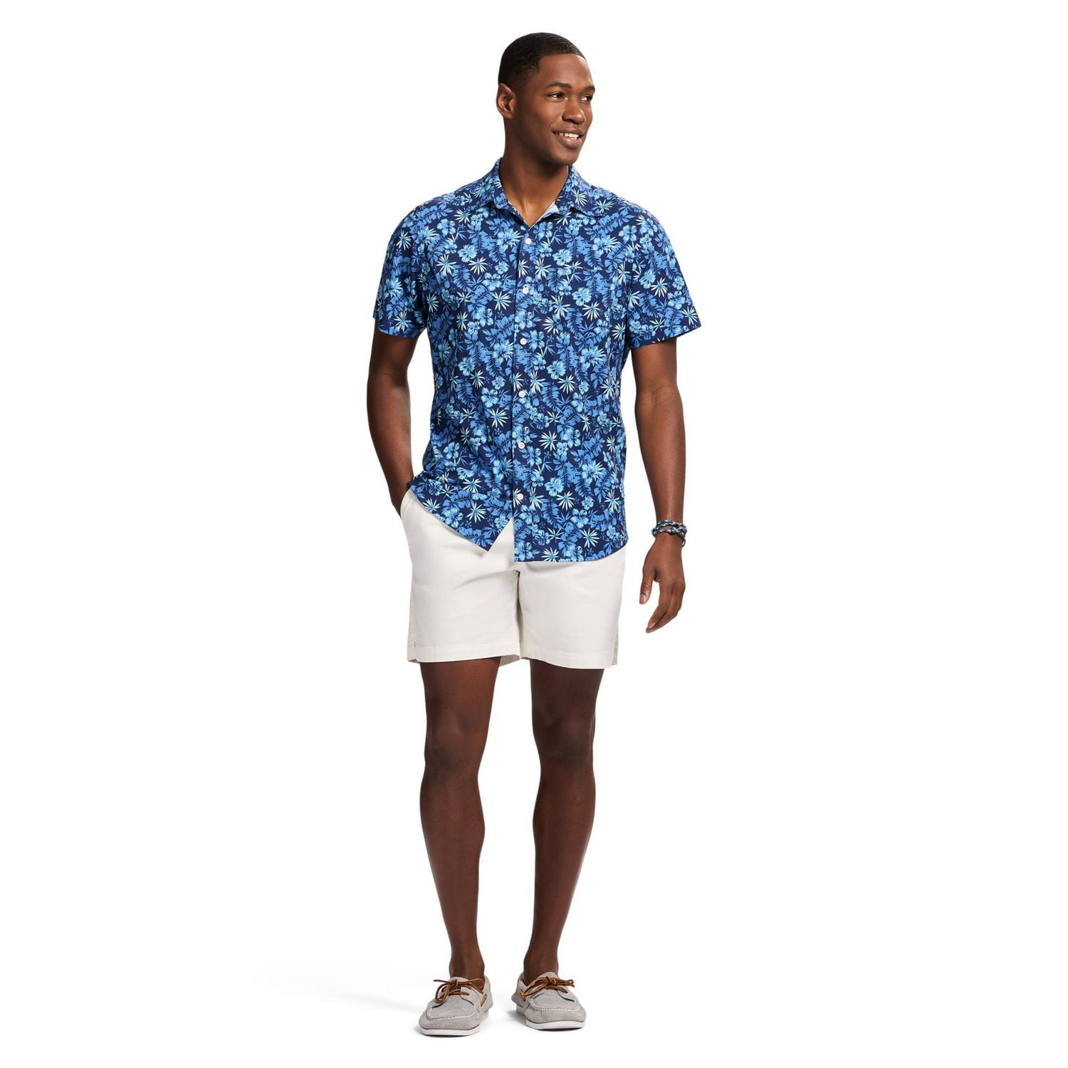 IZOD S/S Breeze Print Shirt