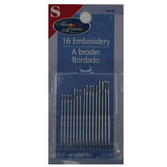 Prym Sewing Embroidery Hand Needles, Assorted Sizes