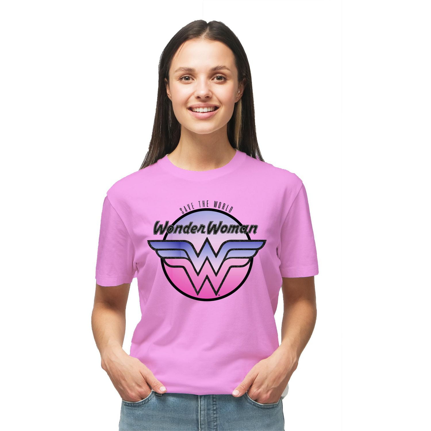 Ladies Wonder Woman Forever Short Sleeve T-Shirt
