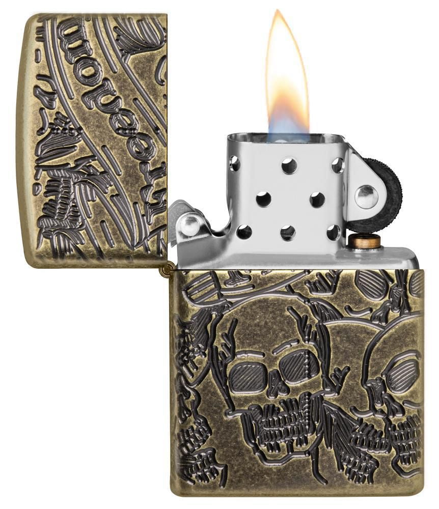 Zippo Freedom Skull Design (49035) - Walmart.ca