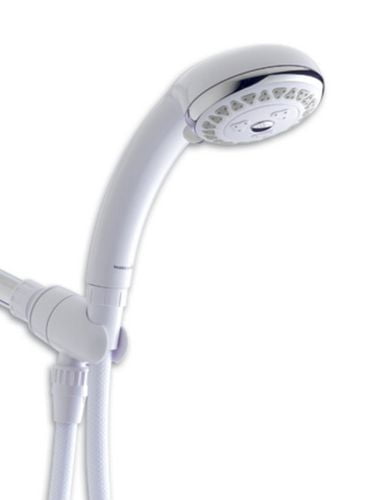 Water Pik Inc Waterpik® 3 Mode White/Chrome Handheld Shower Head ...