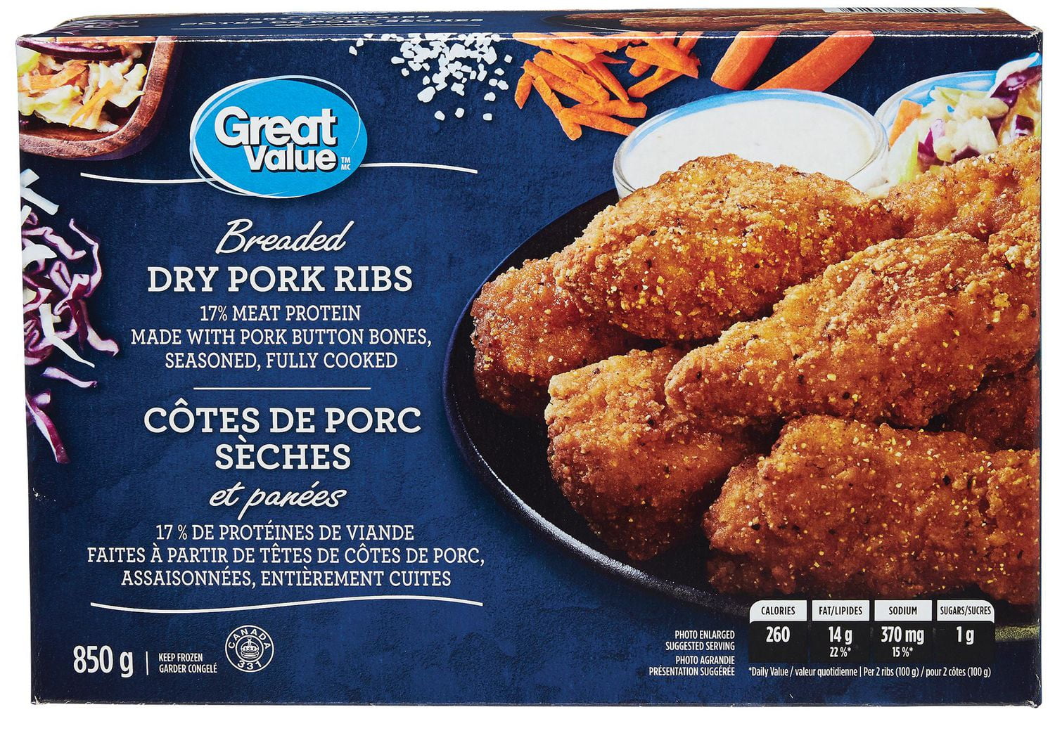 Great Value Dry Pork Ribs Walmart Canada