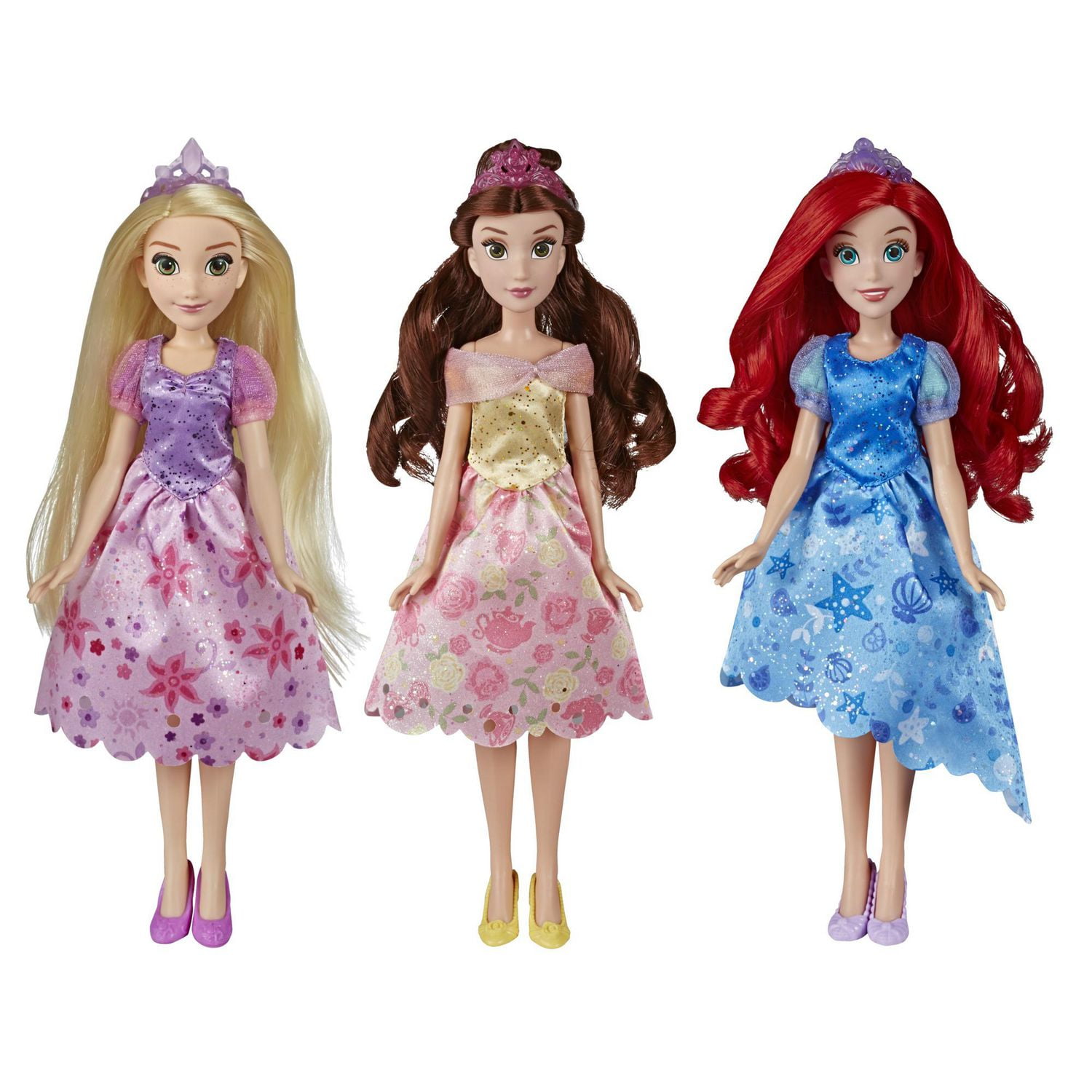 Disney princess doll and dress up deals set