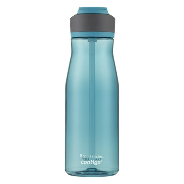  Owala FreeSip Insulated Stainless Steel Water Bottle with Straw  for Sports and Travel, BPA-Free, 40-oz, Blue/Teal (Denim) & 2-in-1 Water  Bottle and Straw Cleaning Brush, Smokey Blue: Home & Kitchen