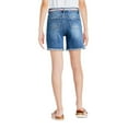 thumbnail image 2 of Justice Girls' Belted Denim Short, 2 of 3