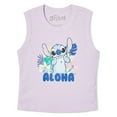thumbnail image 3 of Débardeur côtelé Stitch Disney pour filles, 3 of 3
