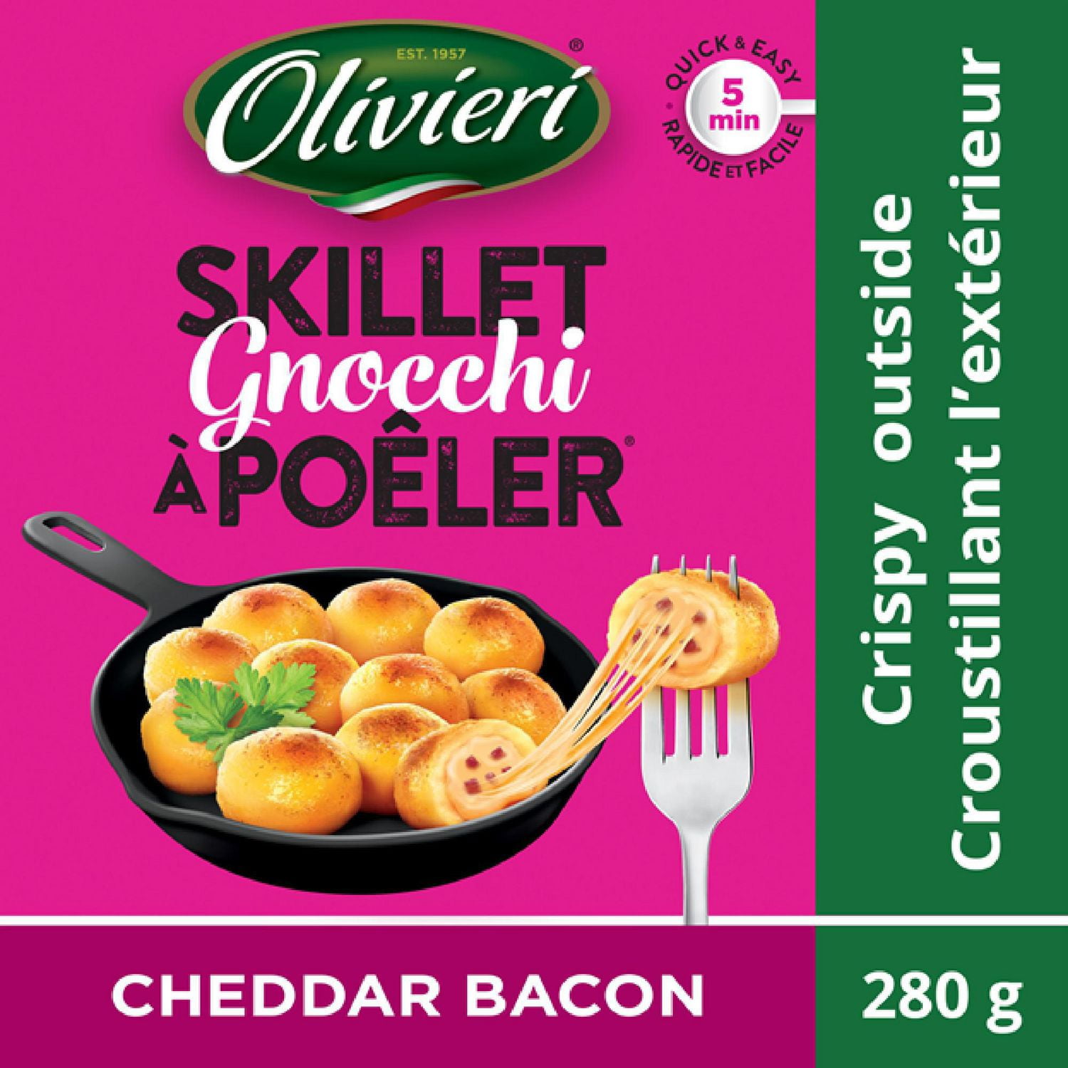 Fresh Cheddar Bacon Filled Skillet Gnocchi Walmart Canada