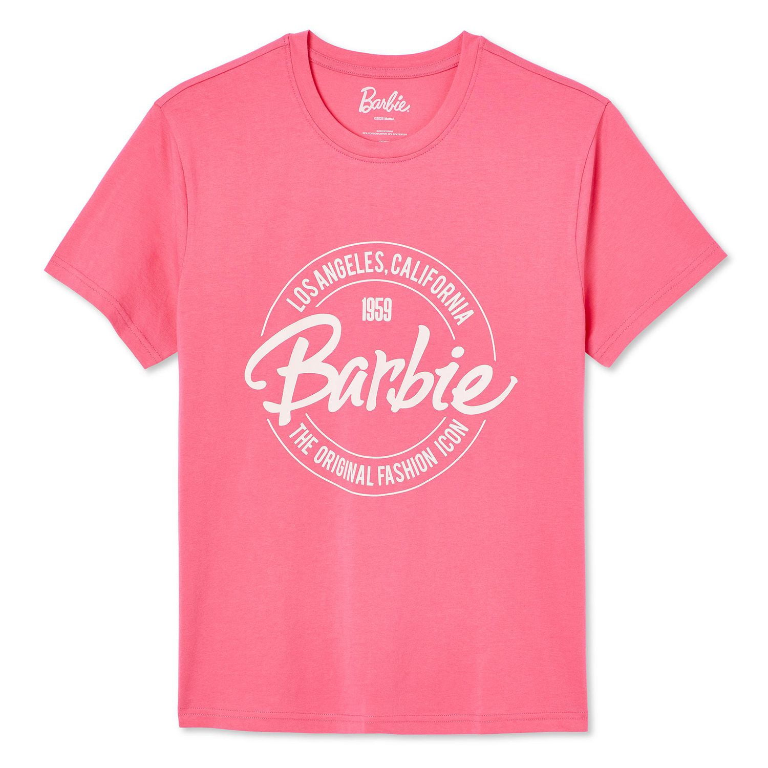T-shirt coupe garçonne Barbie pour femmes Tailles TP–TG