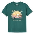 thumbnail image 3 of Peanuts Women's Snoopy California Boyfriend Tee, 3 of 3