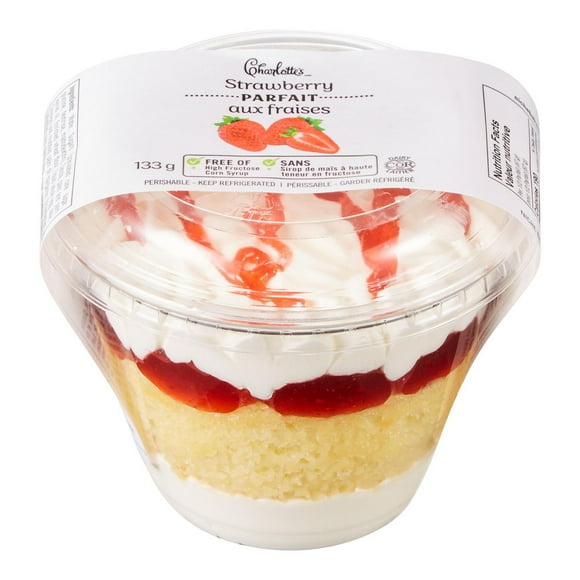 Charlotte’s Mini Strawberry Parfait, 133 g