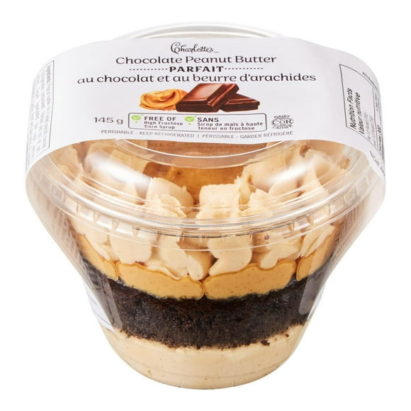Charlotte’s Mini Chocolate Peanut Butter Parfait, 145 g