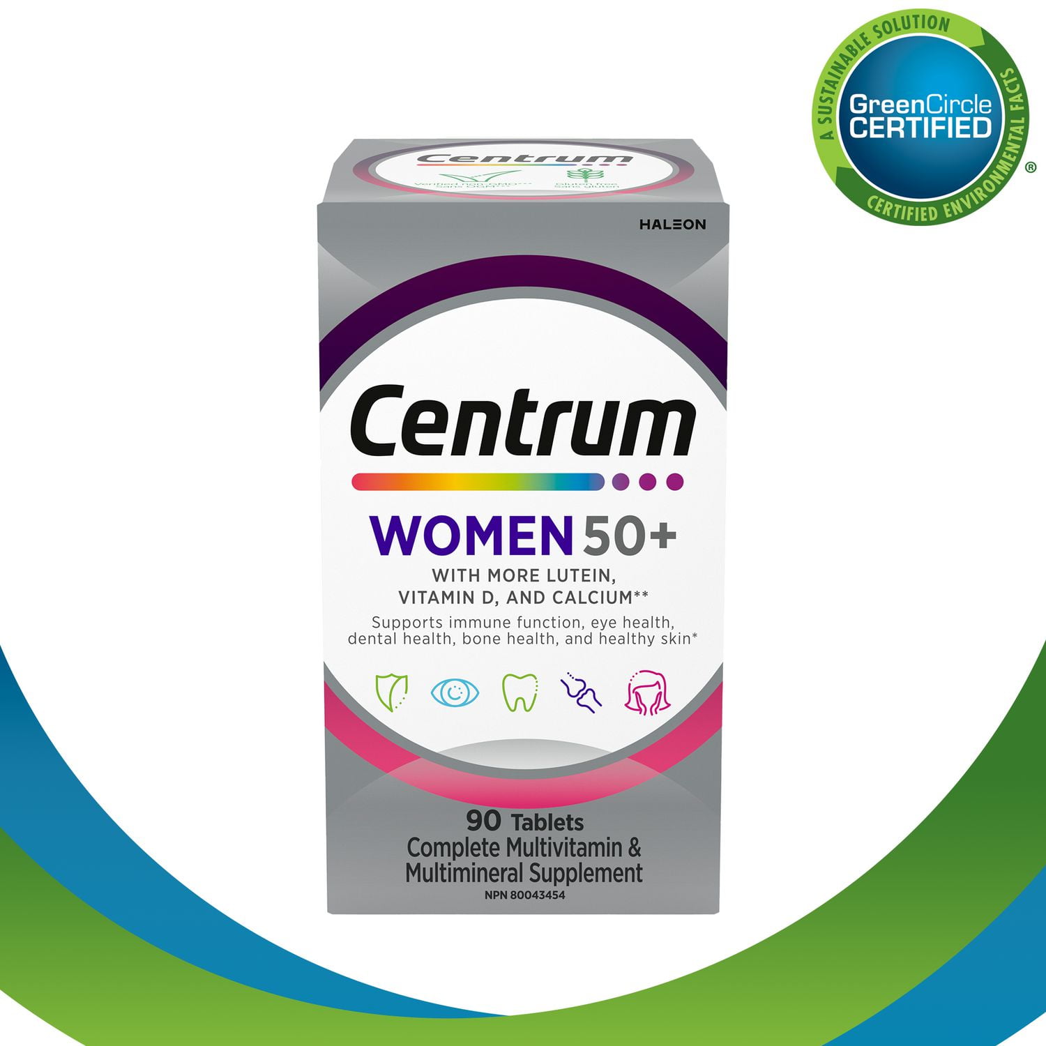 Centrum Femmes 50+ Comprimés multivitamines 90 comprimés