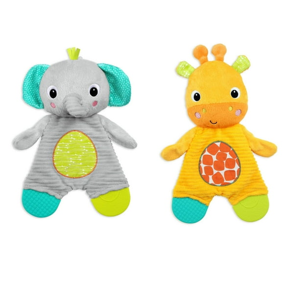 Bright Starts Snuggle & Teethe Plush Teether Toy