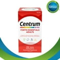 thumbnail image 2 of Centrum Forte Essentials Adult Multivitamin and Multimineral Supplement Tablets, 100 Count, 2 of 11