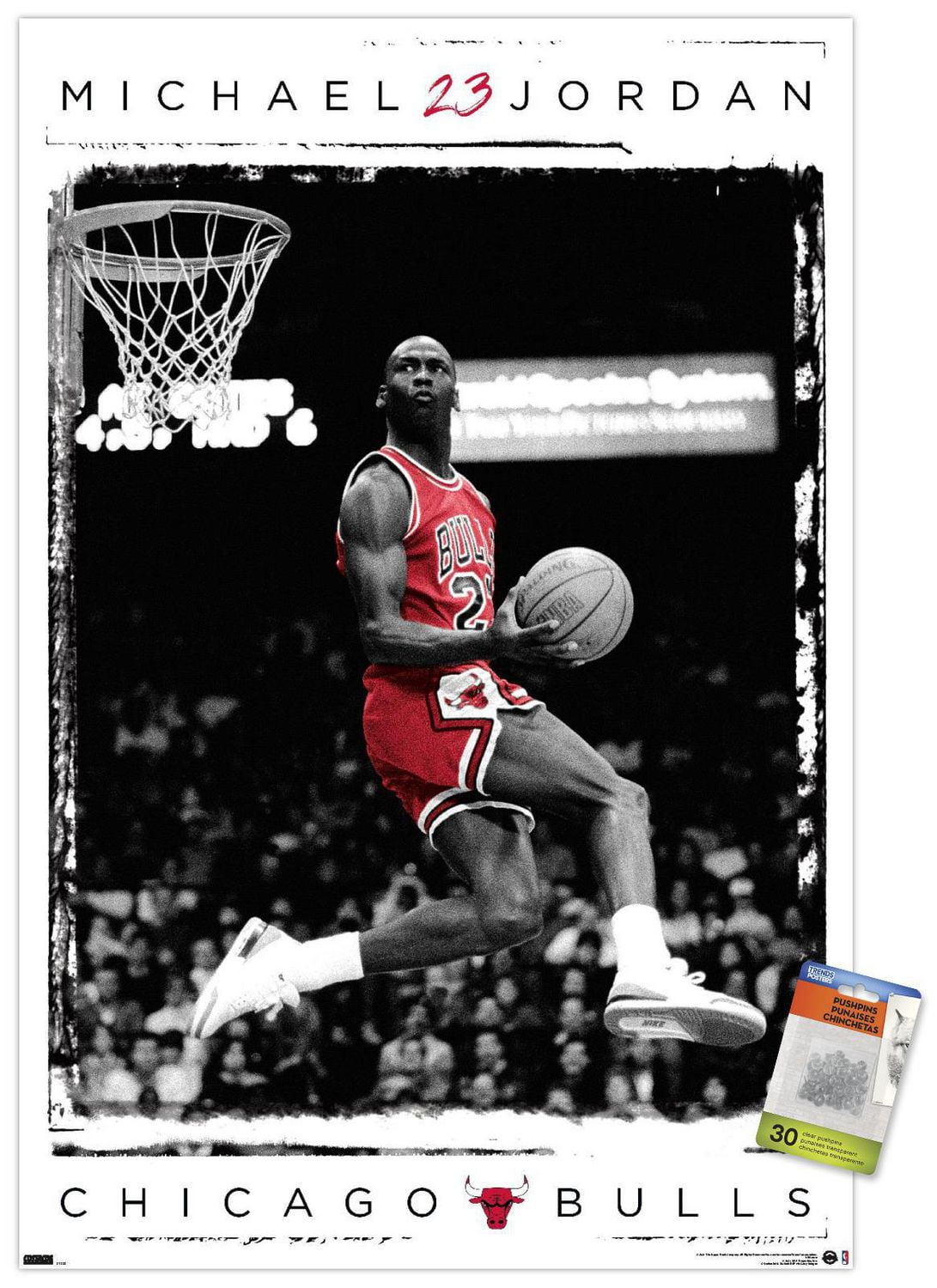 Michael jordan wall store ball