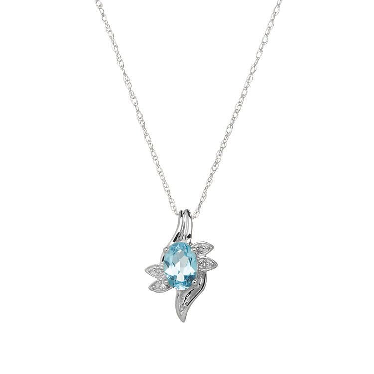 March birthstone hot sale necklace walmart