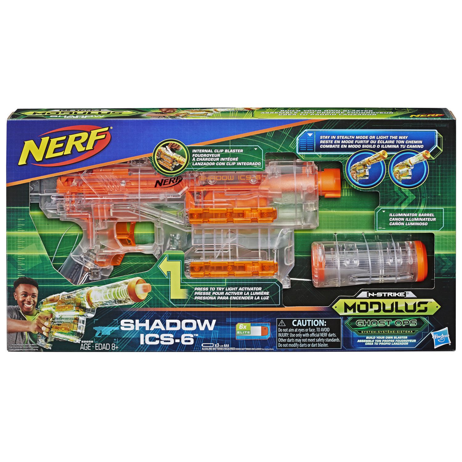 Nerf Modulus Ghost Ops Shadow ICS-6 | Walmart Canada