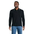 thumbnail image 1 of Polo à manches longues George pour hommes, 1 of 6