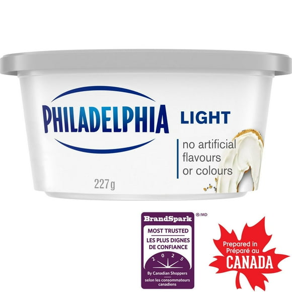 Fromage à la crème Philadelphia original léger 227g