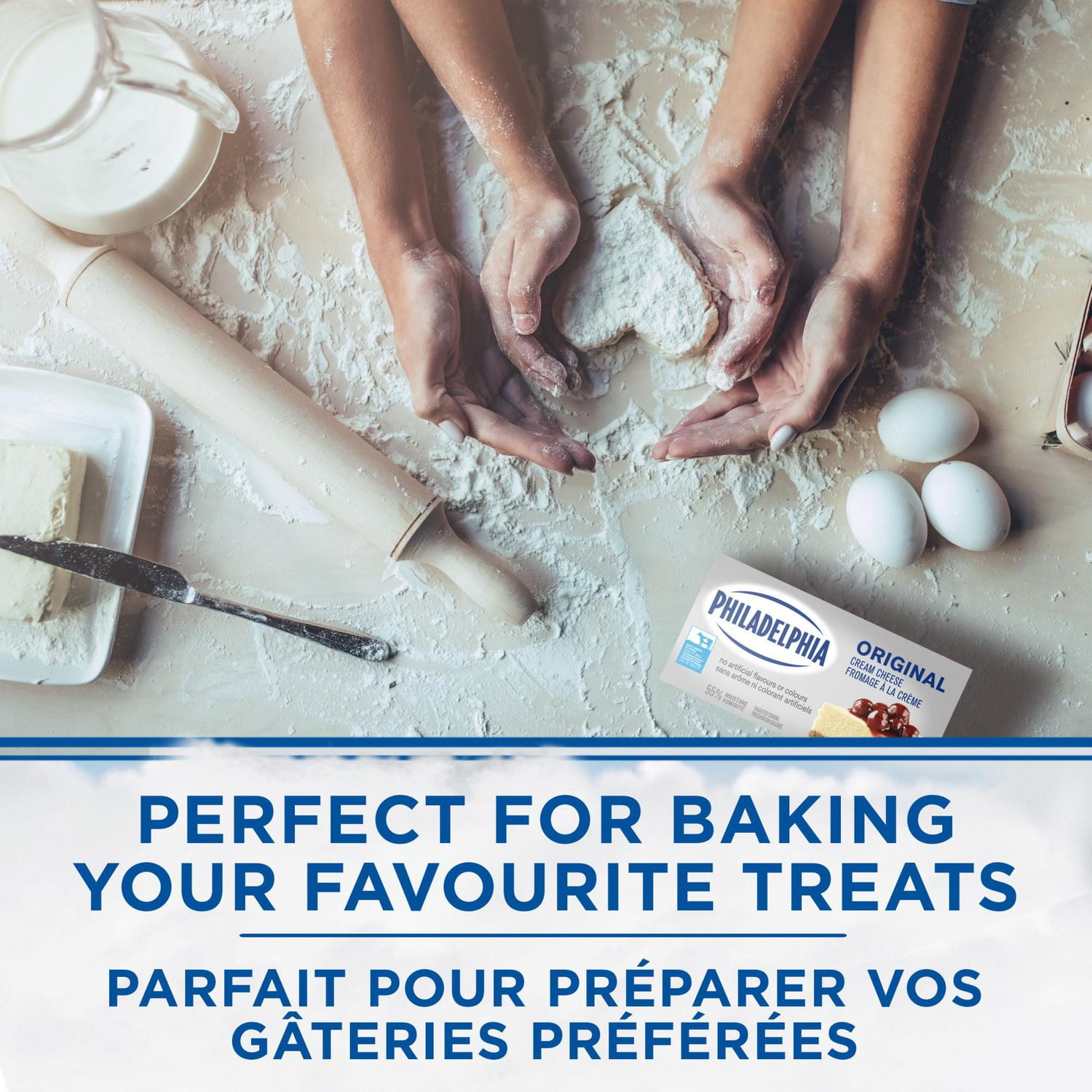 Philadelphia Original Brick Cream Cheese, 250g