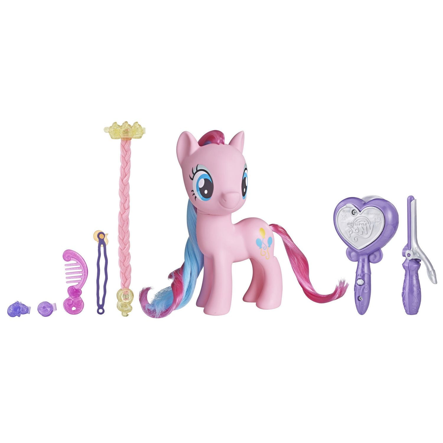 My Little Pony Magical Salon Pinkie Pie Toy -- 6-Inch Hair Styling Fashion  Pony - Walmart.ca