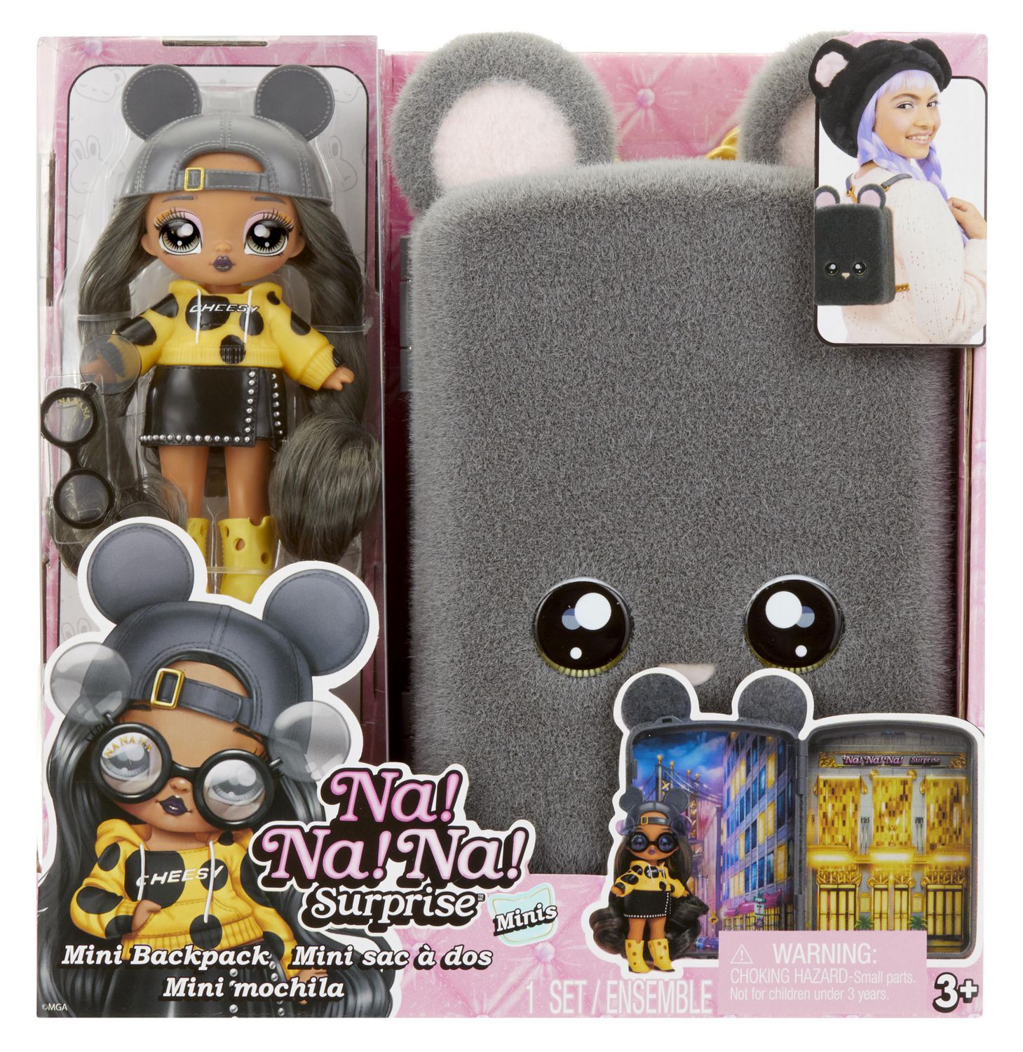 Na! Na! Na! Surprise Mini Backpack Series 2 - Marisa Mouse