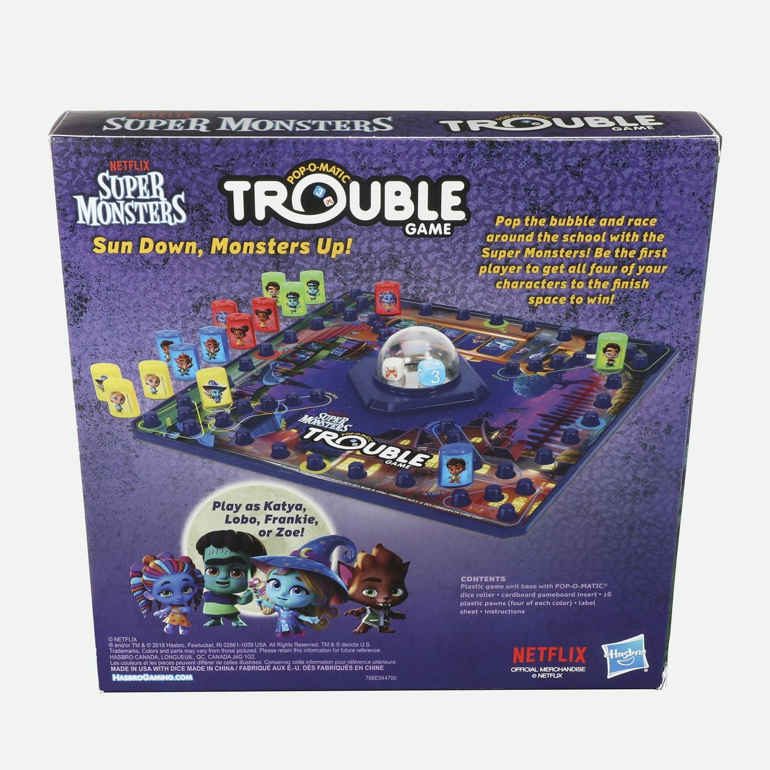 Trouble: Netflix Super Monsters Edition Board Game - Walmart.ca