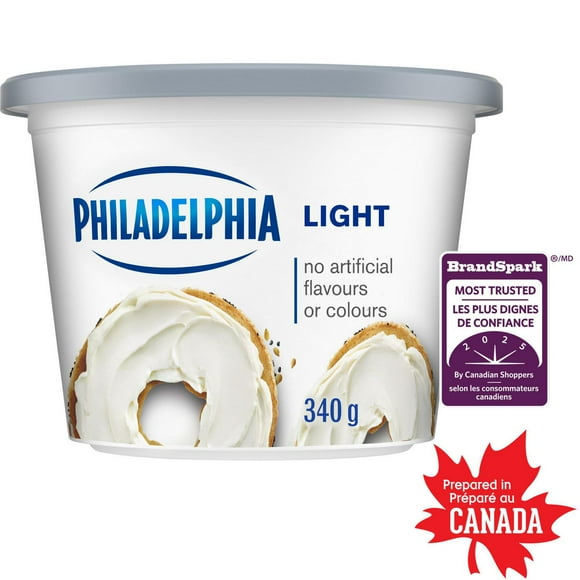Produit de fromage à la crème Philadelphia léger 340g
