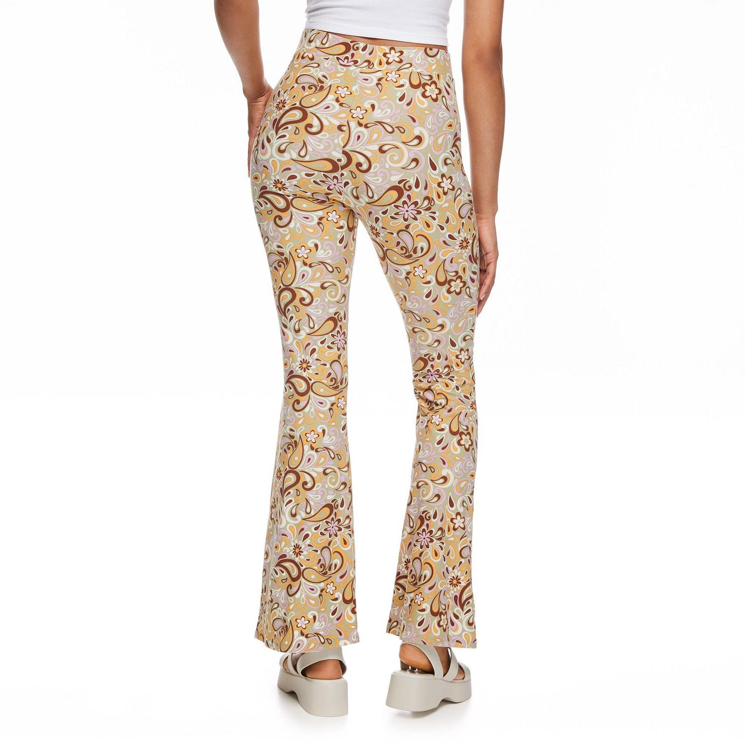 Pantalon évasé à taille haute Wild Skye pour femmes