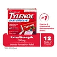 thumbnail image 1 of Extra Strength Tylenol Easy Dissolve, 500 mg Acetaminophen Pain Reliever & Fever Reducer, On-the-Go Powder Sachets for Aches & Pains, Berry Flavor, 12 count, 1 of 9
