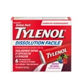 thumbnail image 2 of Extra Strength Tylenol Easy Dissolve, 500 mg Acetaminophen Pain Reliever & Fever Reducer, On-the-Go Powder Sachets for Aches & Pains, Berry Flavor, 12 count, 2 of 9