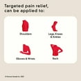 thumbnail image 3 of Precise Pain Relief Cream from the Makers of Tylenol, 4% Lidocaine, Fast, Effective Pain Relief, Unscented, 113 g, 3 of 9