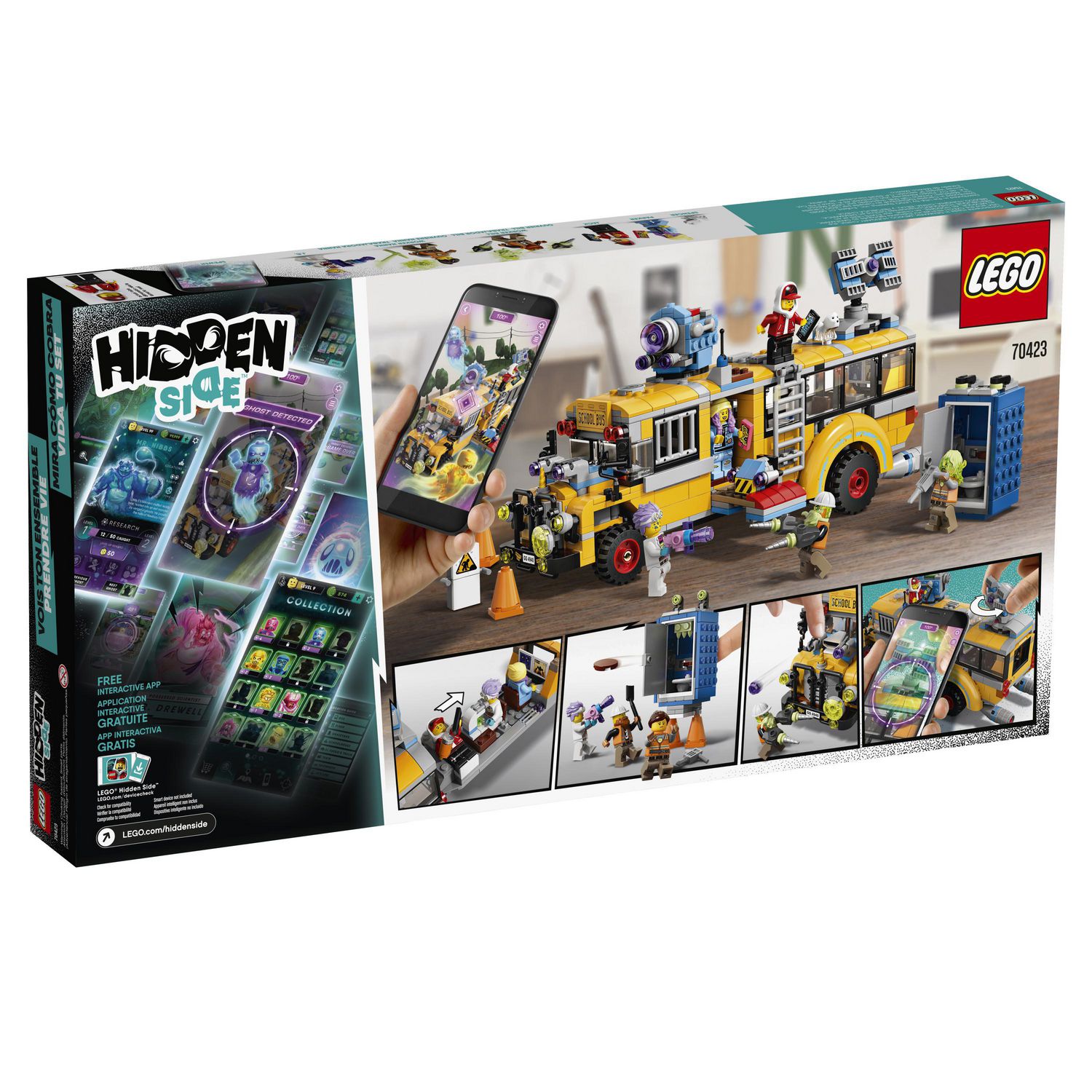 LEGO Hidden Side Paranormal Intercept Bus 3000 70423 Toy Building