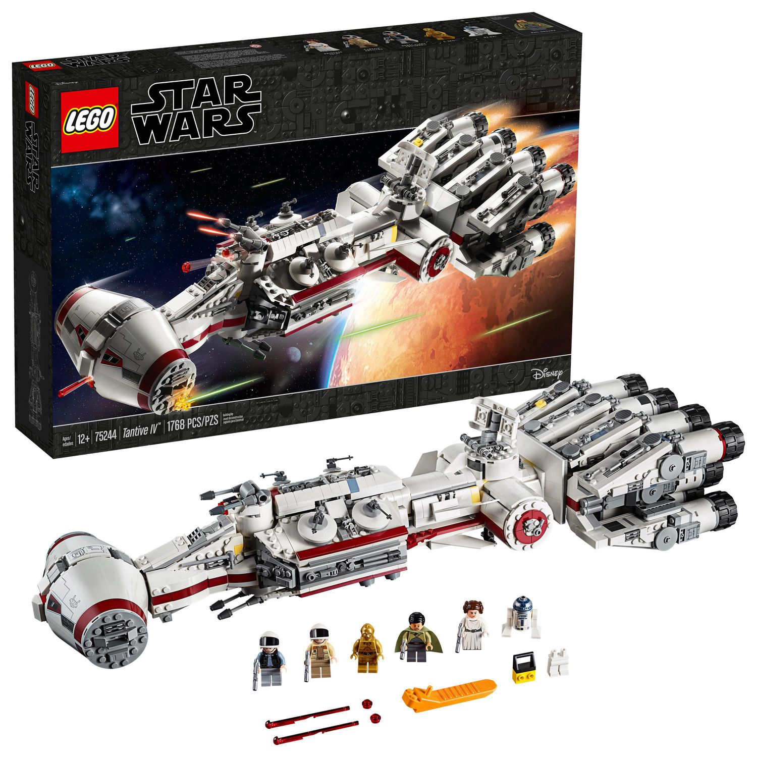 LEGO Star Wars: A New Hope 75244 Tantive IV Toy Building Kit (1768