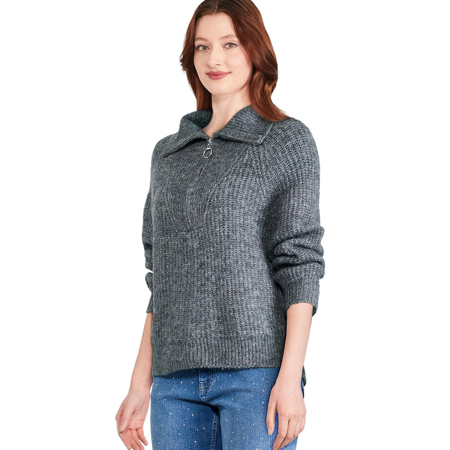 George Women's Half-Zip Sweater