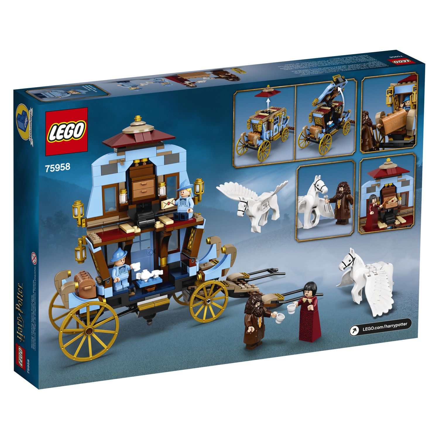 Lego harry hot sale potter beauxbatons carriage