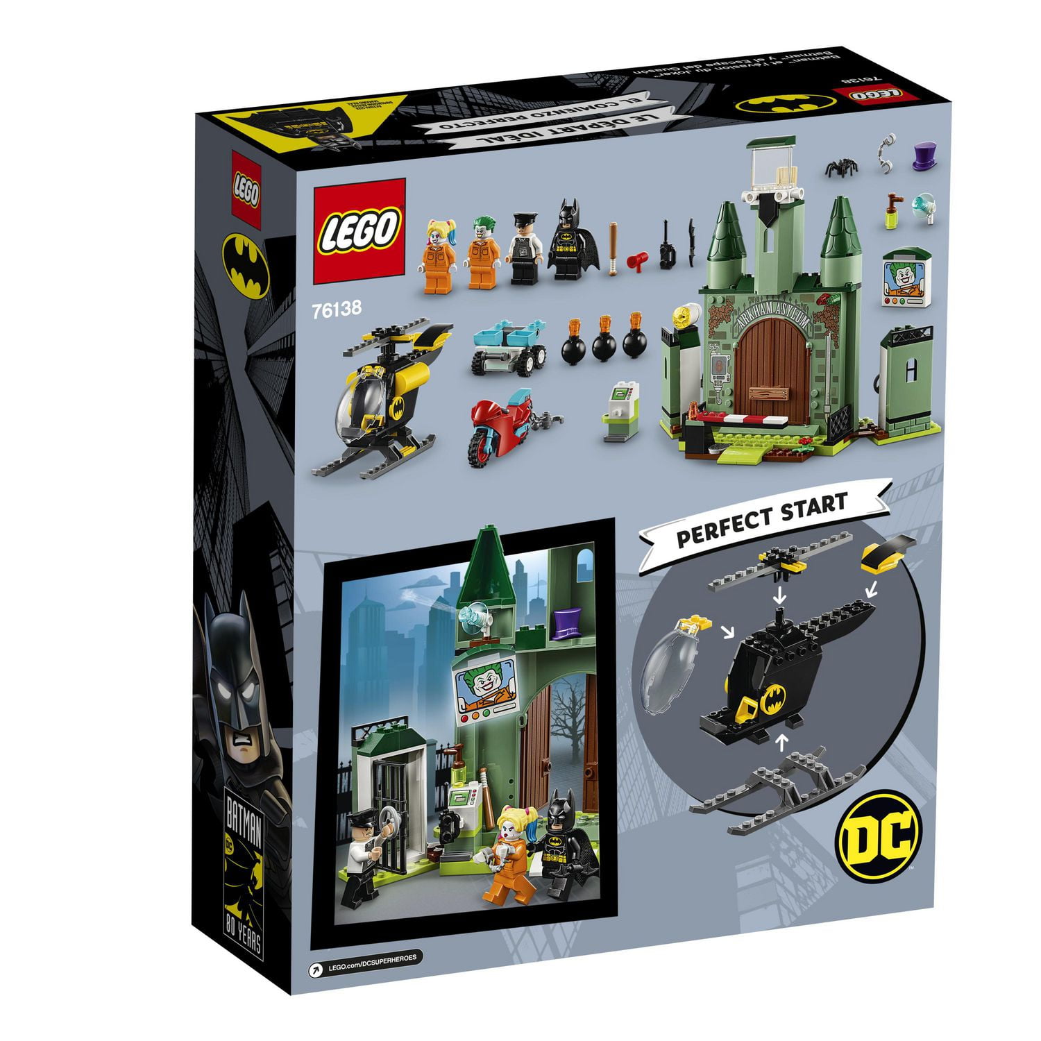 sh599 NEW LEGO Harley Quinn Prison FROM SET 76138 SUPER HEROES BATMAN II