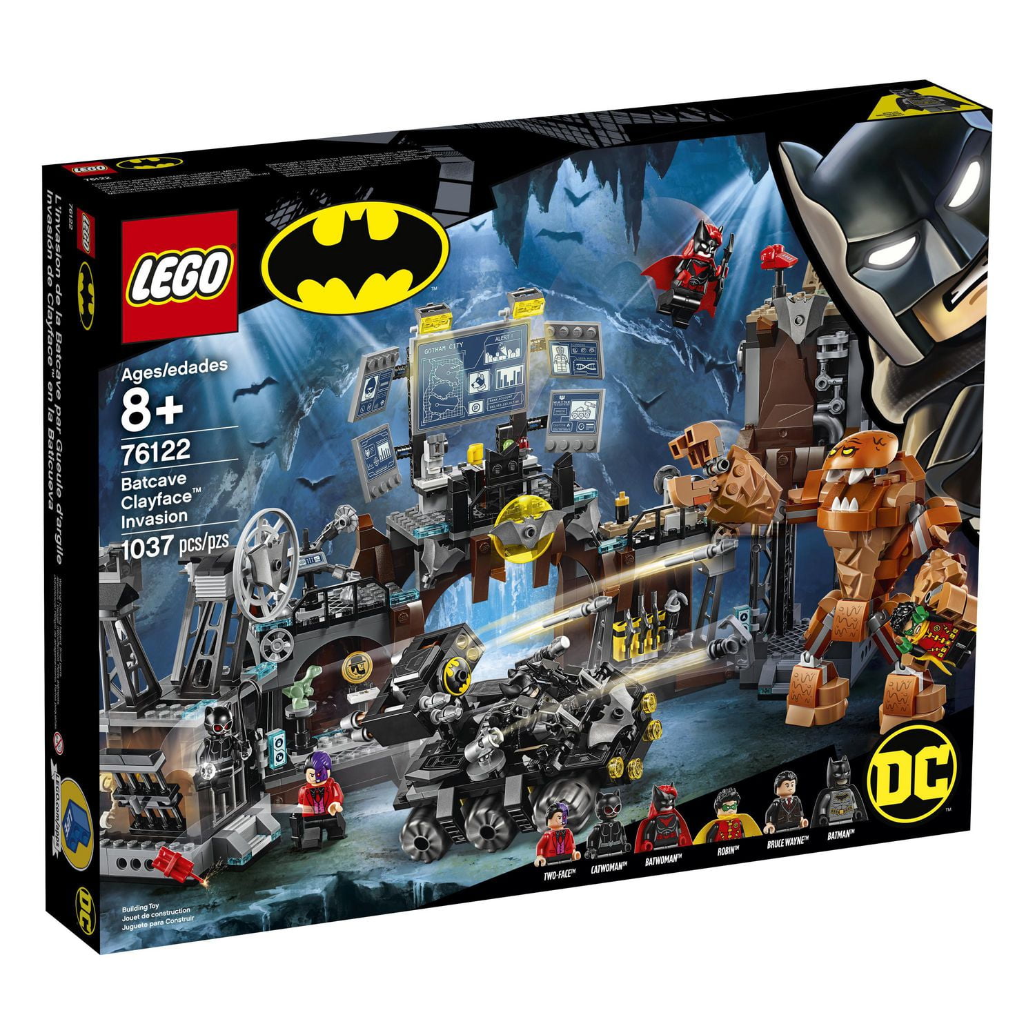 LEGO DC Batman Batcave Clayface Invasion 76122 Toy Building Kit