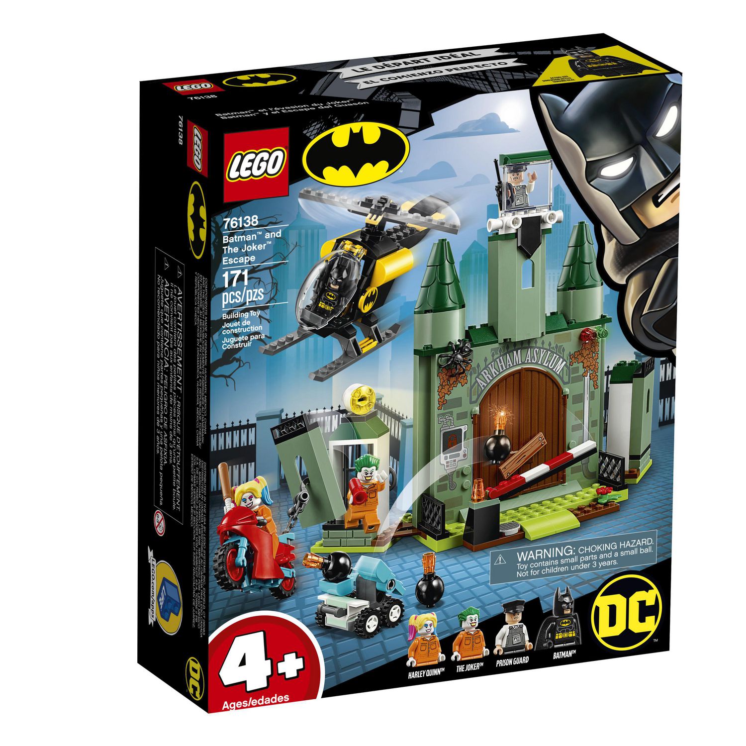 sh599 NEW LEGO  Harley Quinn Prison FROM SET 76138 SUPER HEROES BATMAN II