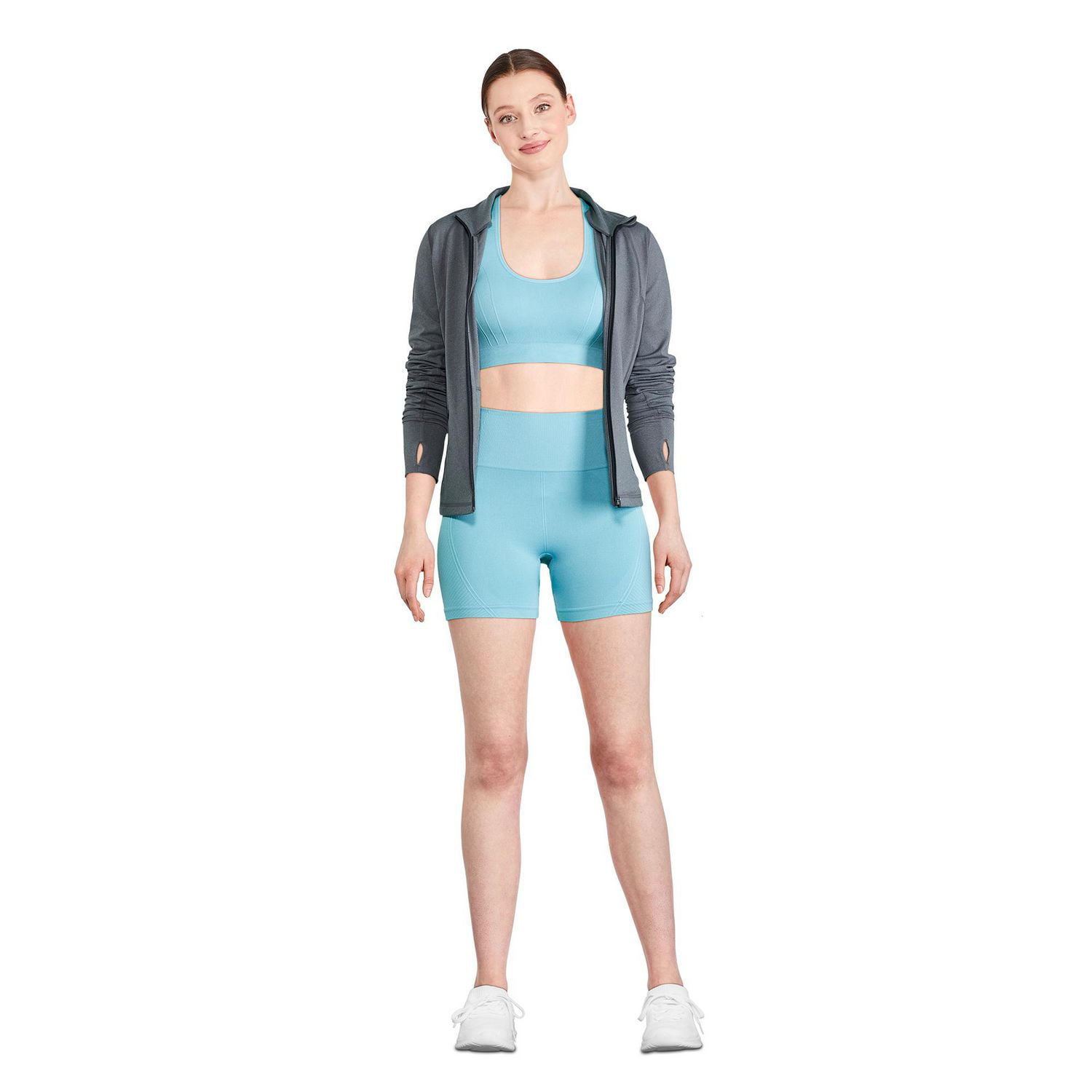 Short sans coutures Athletic Works pour femmes