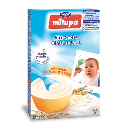 Céréales Milupa pour bébés - Riz