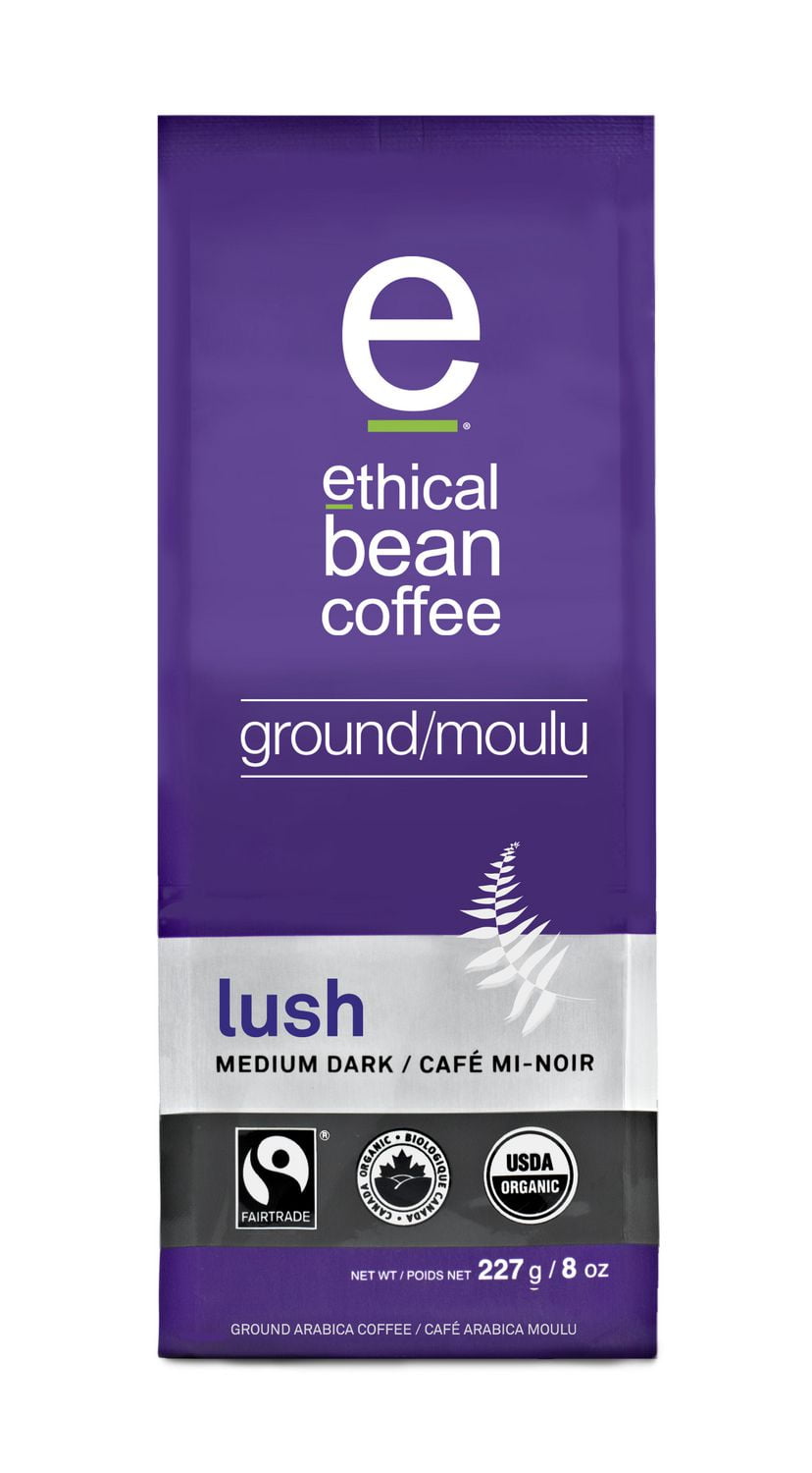 Ethical Bean Organic Lush Medium Dark Roast Ground Coffee Walmart Canada