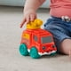 Fisher-Price Camion de pompiers sonore, jouet à pousser pour bébés – image 3 sur 6