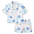 thumbnail image 1 of Pyjama 2 pièces avec col cranté Justice pour filles, 1 of 2