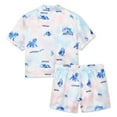 thumbnail image 2 of Pyjama 2 pièces avec col cranté Justice pour filles, 2 of 2