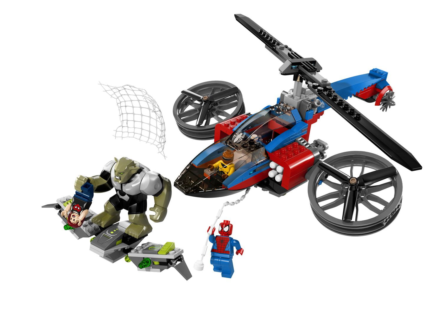 LEGO Super Heroes - Spider-Helicopter Rescue (76016) - Walmart.ca