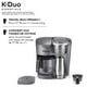 Cafetière une tasse à la fois et à carafe Keurig K-Duo Essentials Utilisez du café moulu et des capsules K-Cup – image 3 sur 9