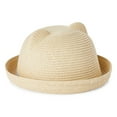 thumbnail image 2 of George Toddler Girls' Kitty Straw Hat, 2 of 2
