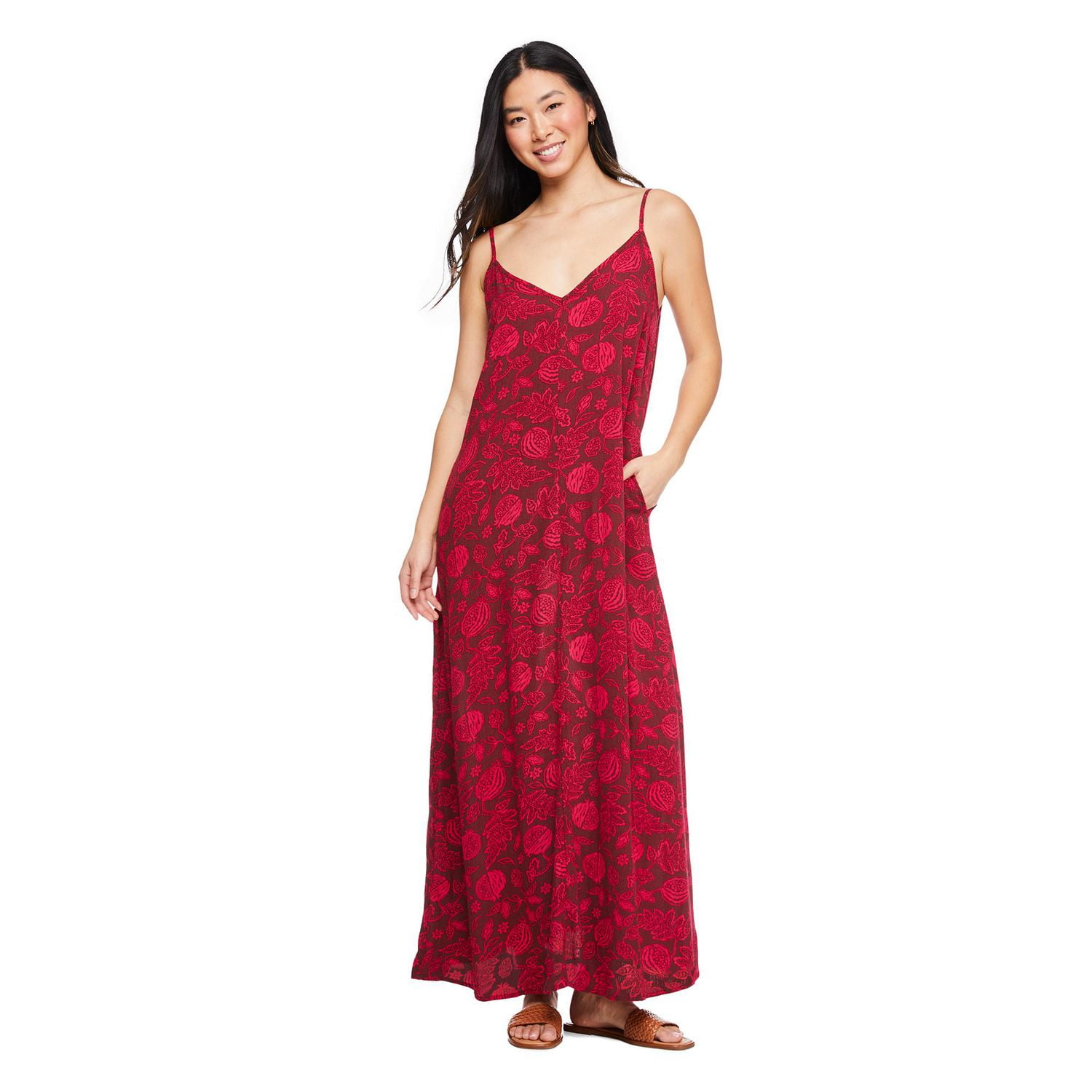George Women's Crinkled Maxi Dress